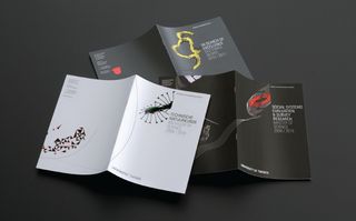 For the University of Twente’s identity, Studio Dumbar’s designers came up with the concept that the university was its own universe, and various aspects of the university and its courses became elements within it