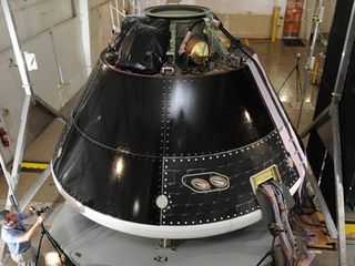 Nasa's new capsule. Not to be swallowed