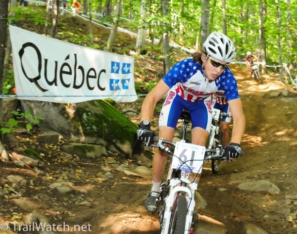 Jack Hinkens (USA) rides to 61st place today