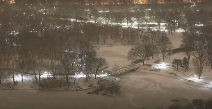 Winter Wonderland in Central Park.