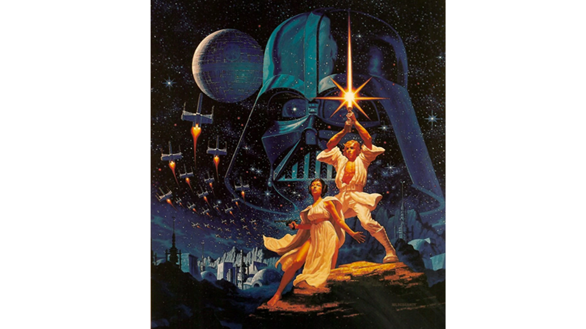 Star Wars Hildebrandt poster
