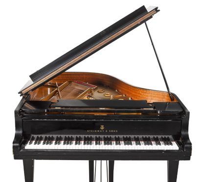 The Steinway grand piano from Abbey Road Studio 3. Credit: Sotheby's