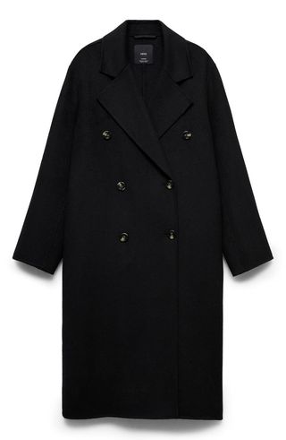 Picarol Oversize Double Breasted Wool Blend Coat