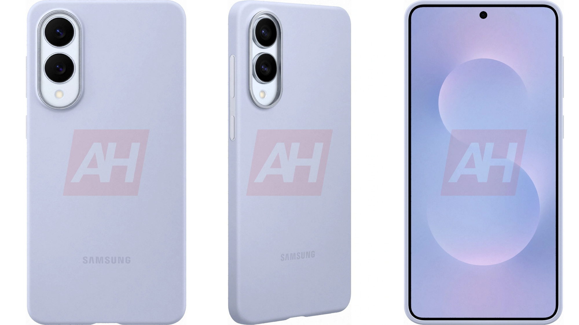 Leaked images of Samsung phone cases for the Samsung Galaxy S25 Edge via Android Headlines