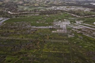 The western cities of Les Cayes and Jeremie took the brunt of Hurricane Matthew.