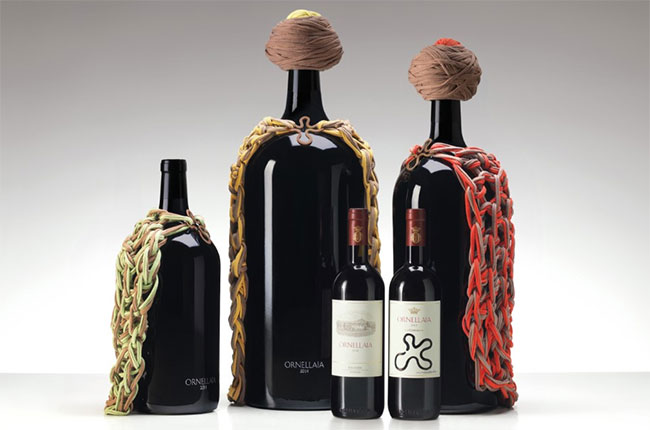ornellaia 2014 label, ernesto neto