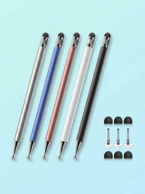 Bopomofo Stylus (5 Pcs), 2-In-1 Stylus Pen