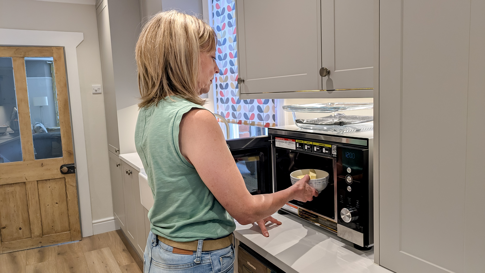 Ninja Crispi Microwave softening butter