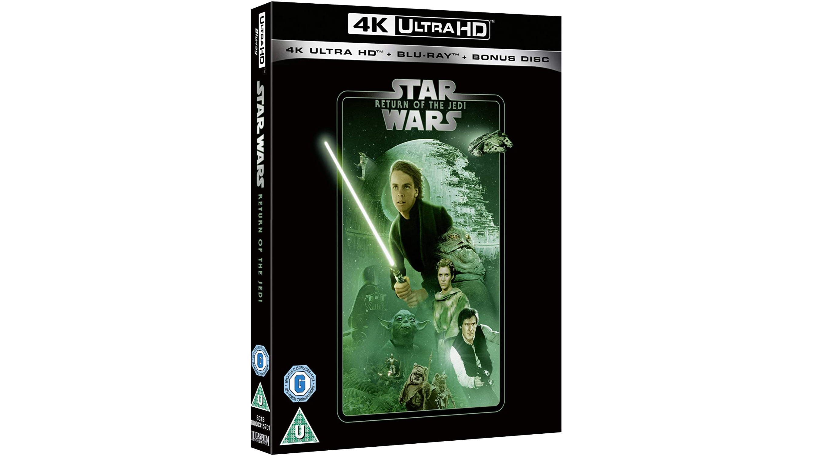 מלחמת הכוכבים שובו של הג'דיי 4K Blu-ray
