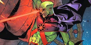 Martian Manhunter uses his Super Powers