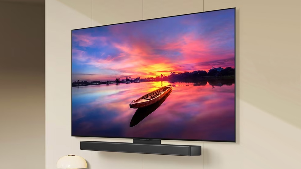 LG OLED C4 with soundbar