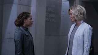 Olive Grey and Natasha McElhone in Halo