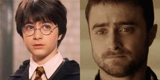 Danielle Radcliffe in Harry Potter and Today