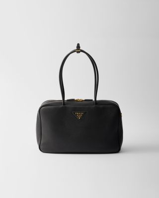 Large Leather Top-Handle Bag