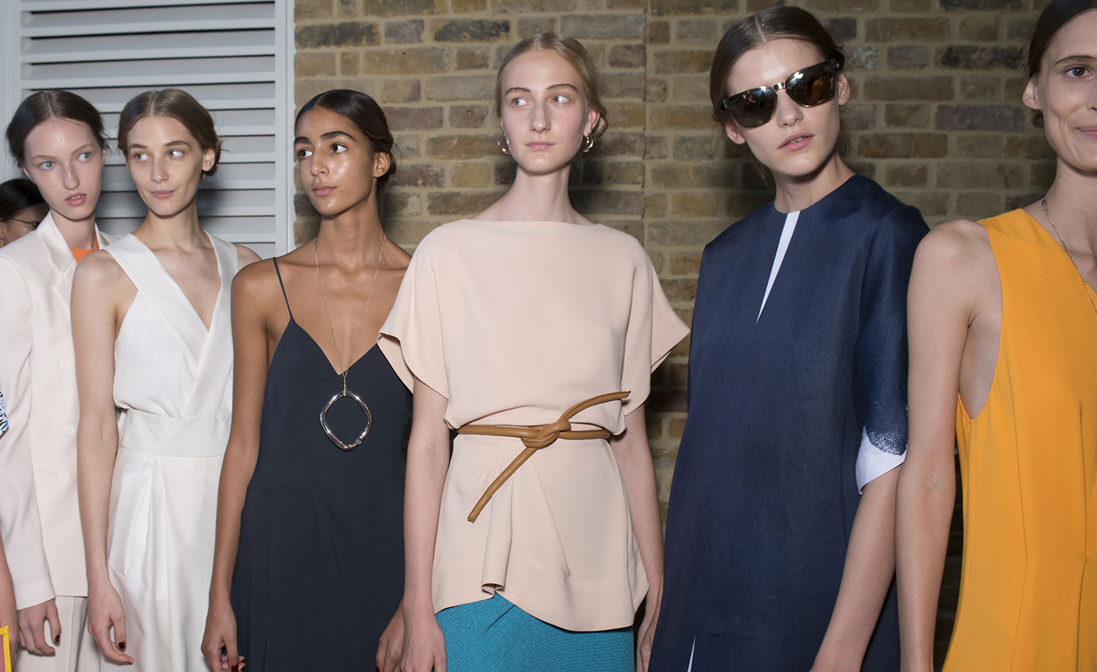 Paul Smith S/S 2016 fashion show backstage models