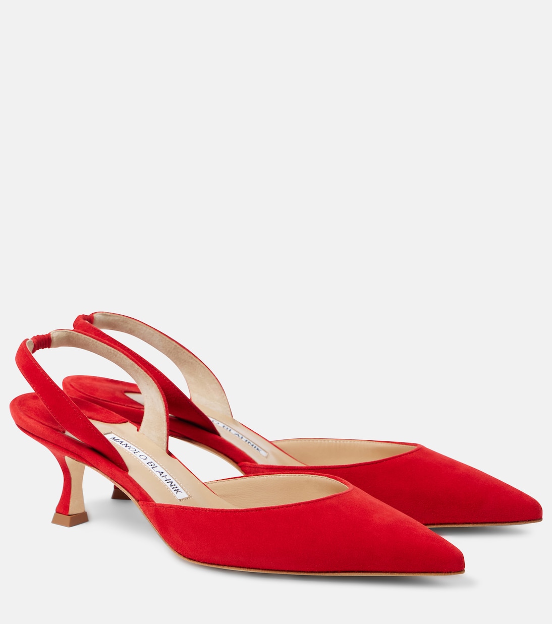 Carolyne Gala Val Suede Slingback Pumps