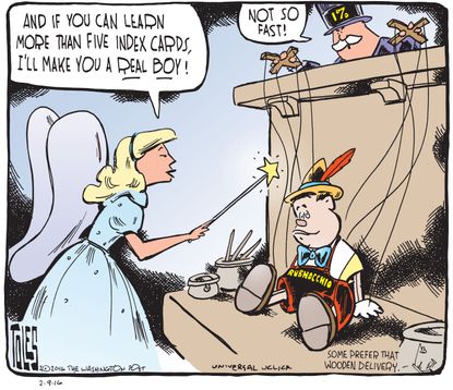 Political Cartoon U.S. Rubio 2016