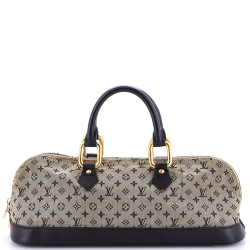 Louis Vuitton, Alma Handbag Mini Lin Horizontal