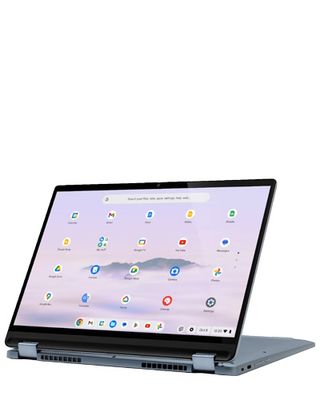 Lenovo Flex 5i Chromebook Plus render with space