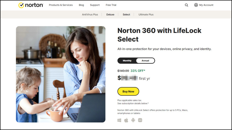 Norton360 with LifeLock Select