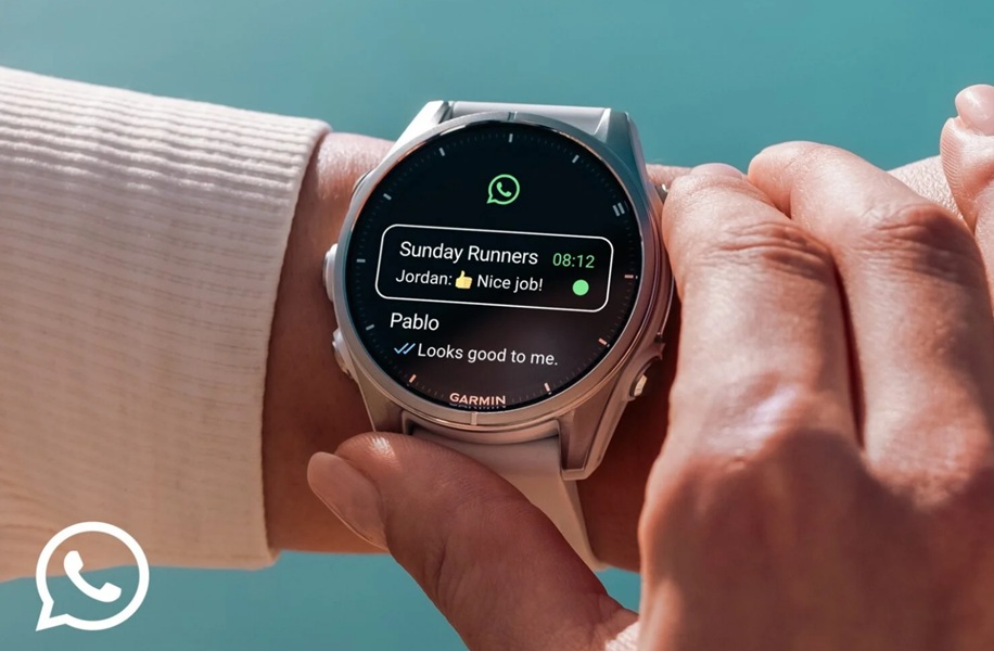 Garmin announced that several "select" watches have now received WhatsApp.