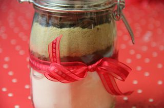 Muffin mix in a jar