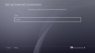 PS4 DNS settings