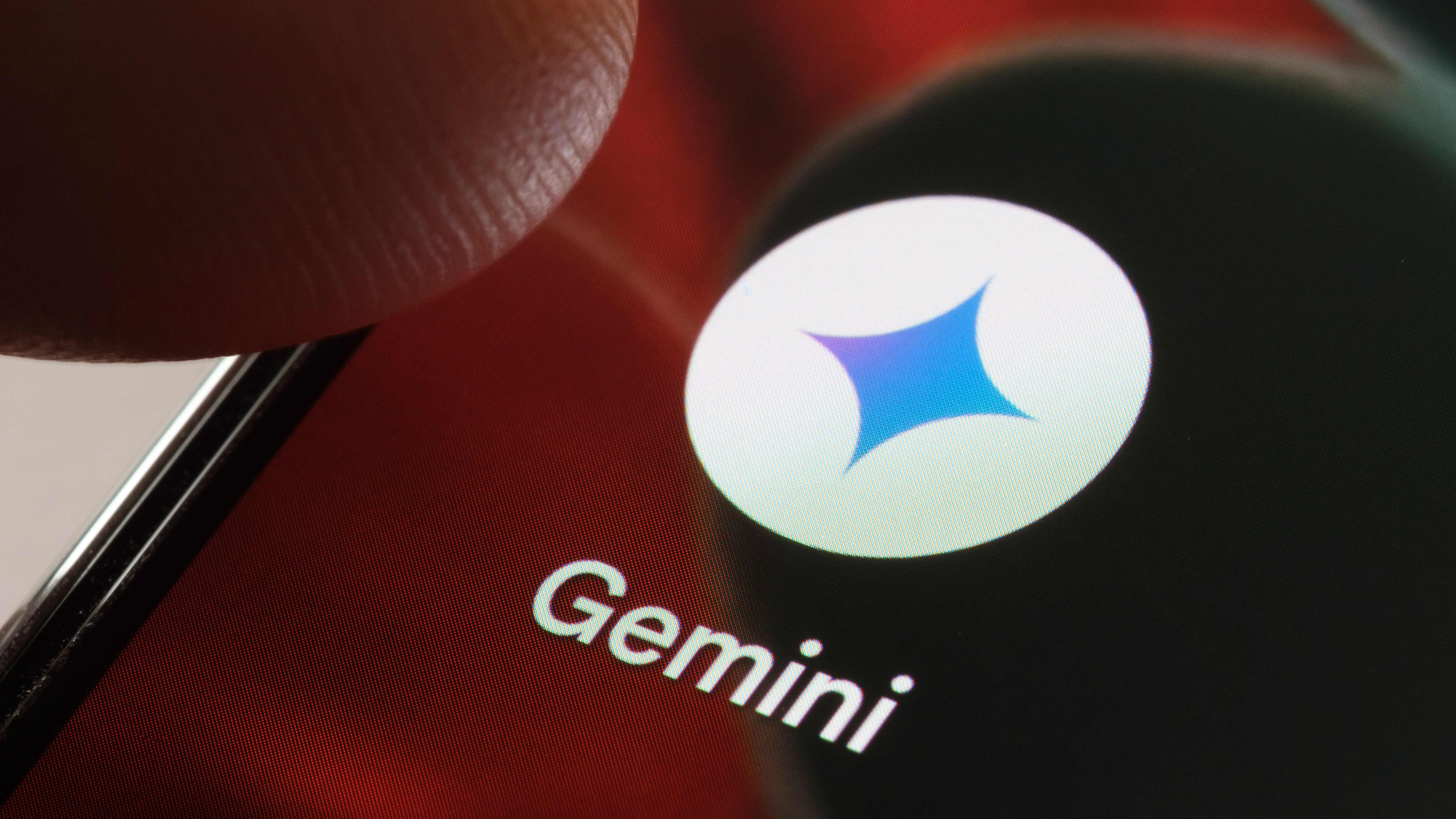 Gemini on a mobile phone