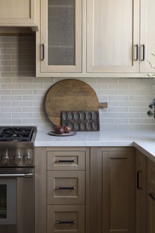 Wooden kitchen cabinetry