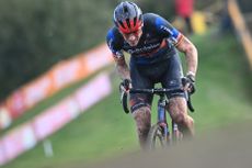 Toon Aerts in a cyclo-cross race