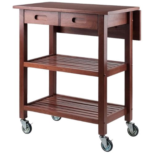 Amazon, Winsome 2 Drawer Rolling Kitchen Cart