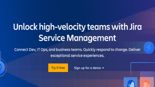 Website screenshot for Jira Service Management
