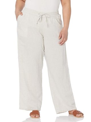 Amazon Essentials , Blend Drawstring Wide Leg Pant