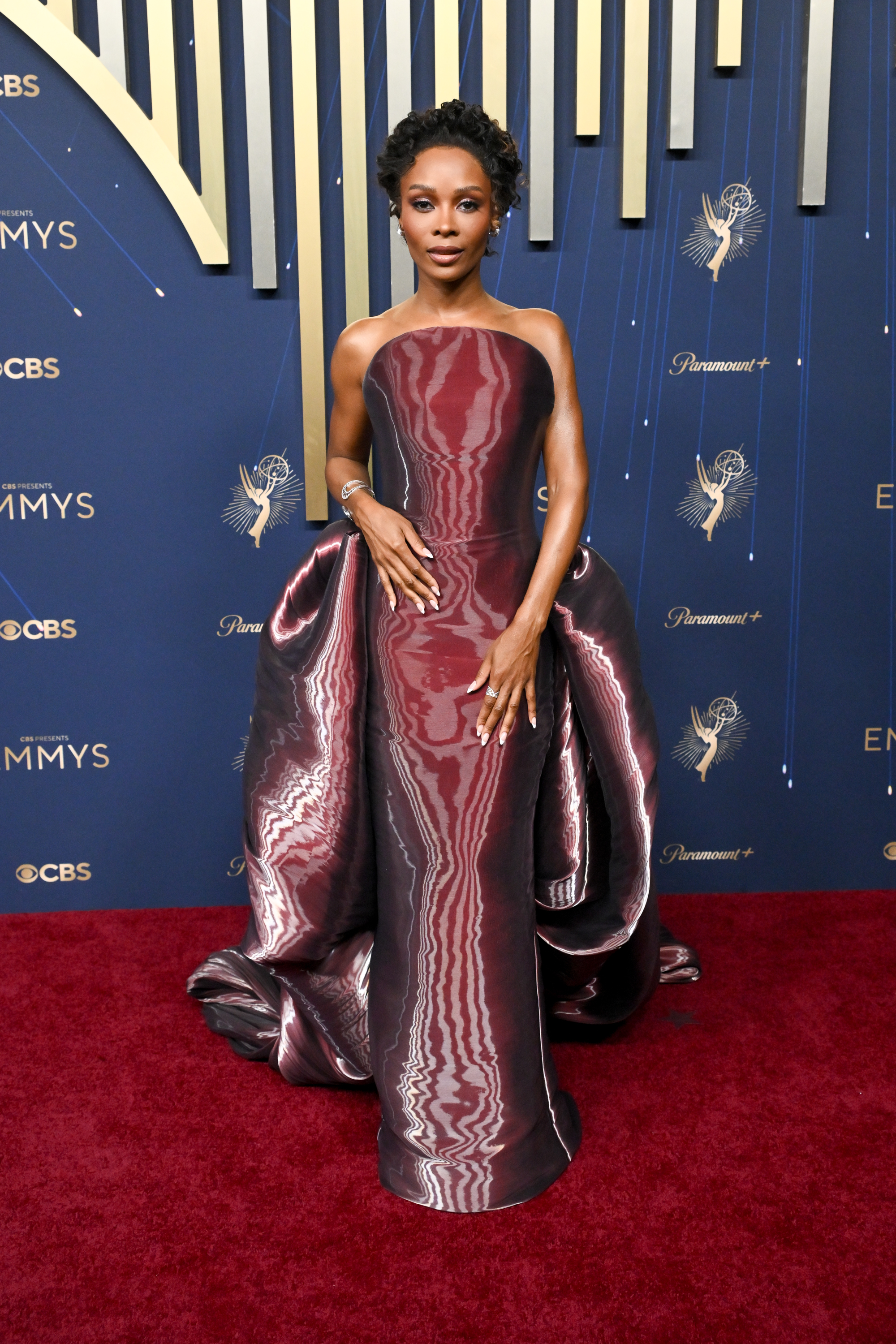 Zuri Hall attending the 2025 emmy awards