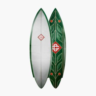 Surf style inspired single fin surfboard by Casablanca