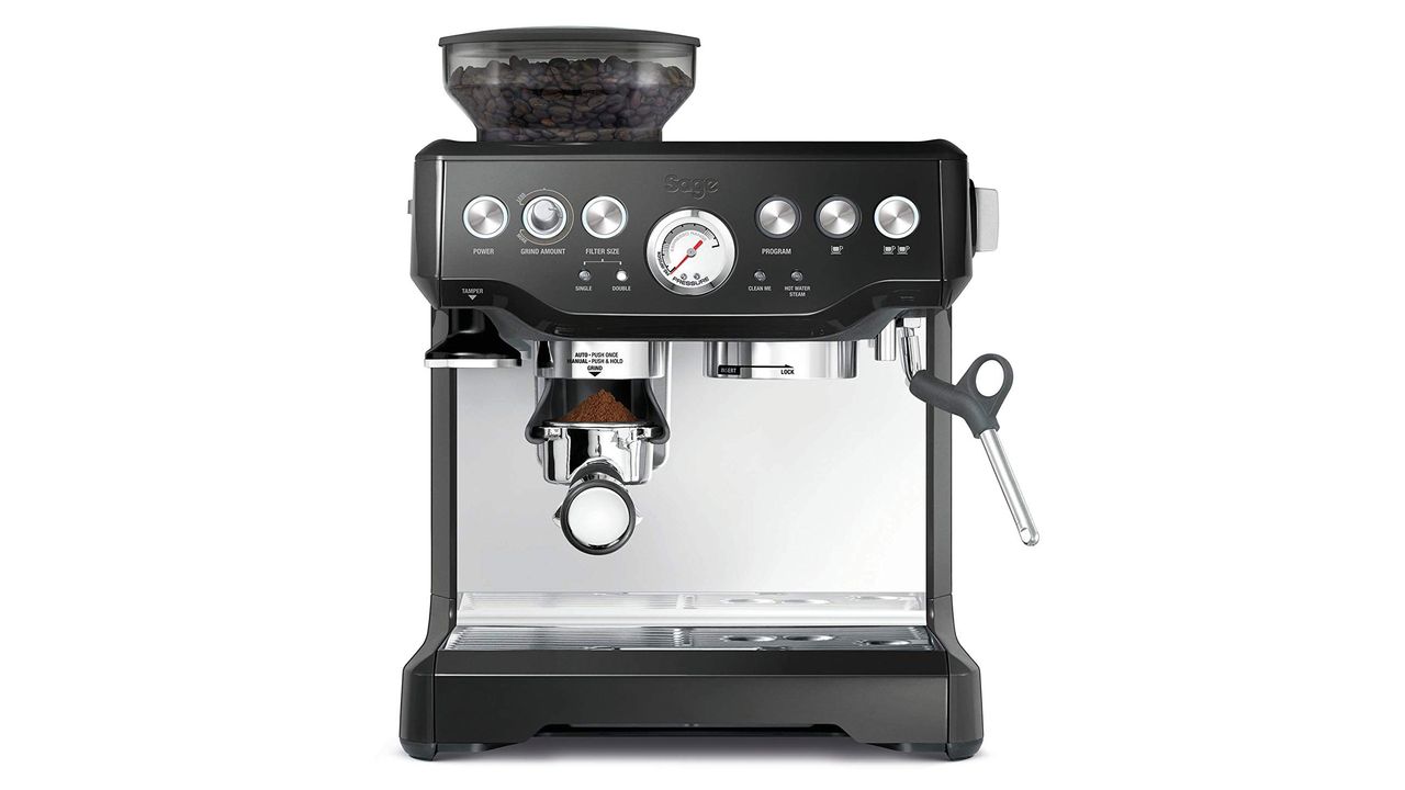 Sage SES875BKS The Barista Express Machine 