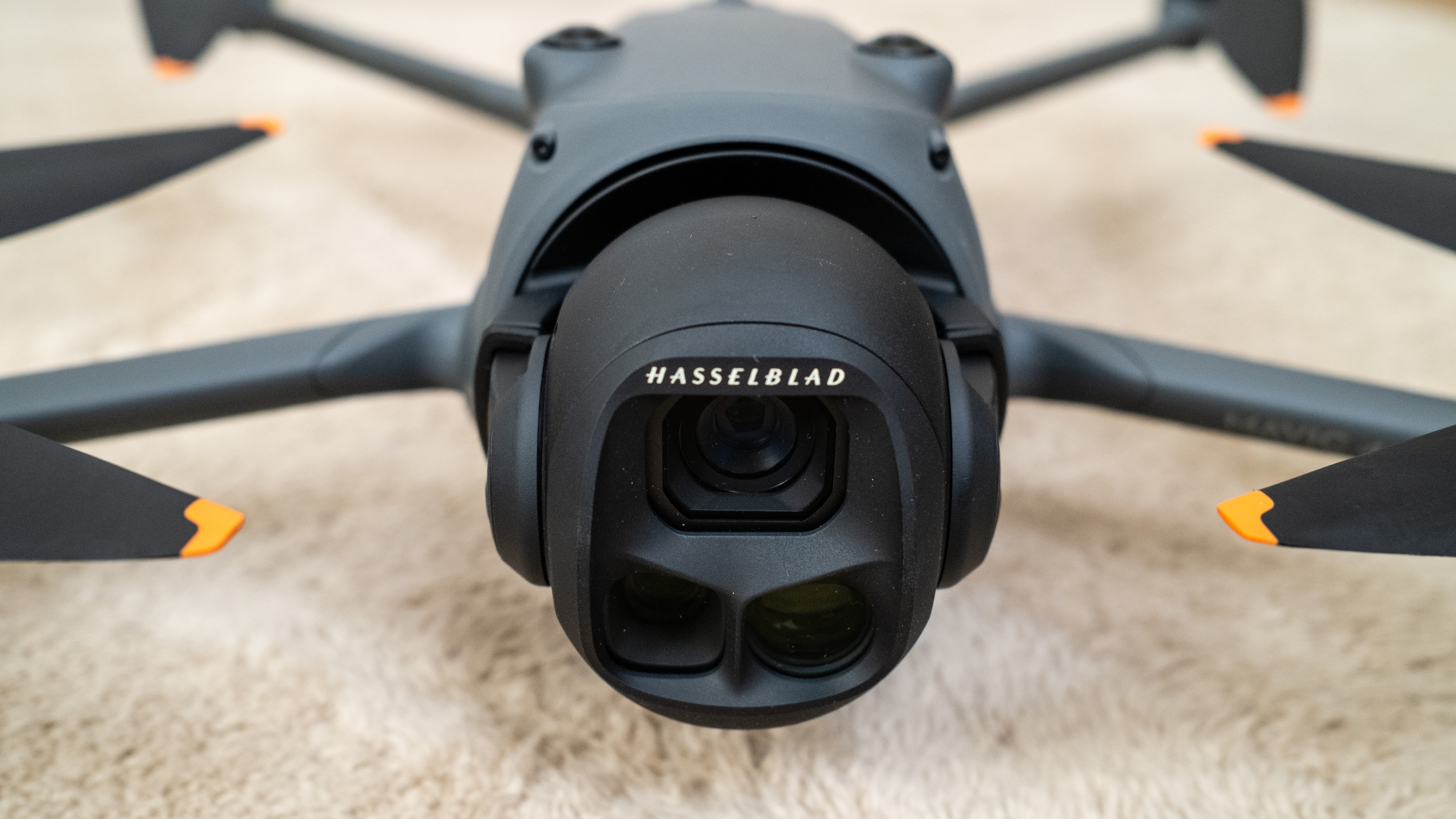 DJI Mavic 4 Pro camera and gimbal close up