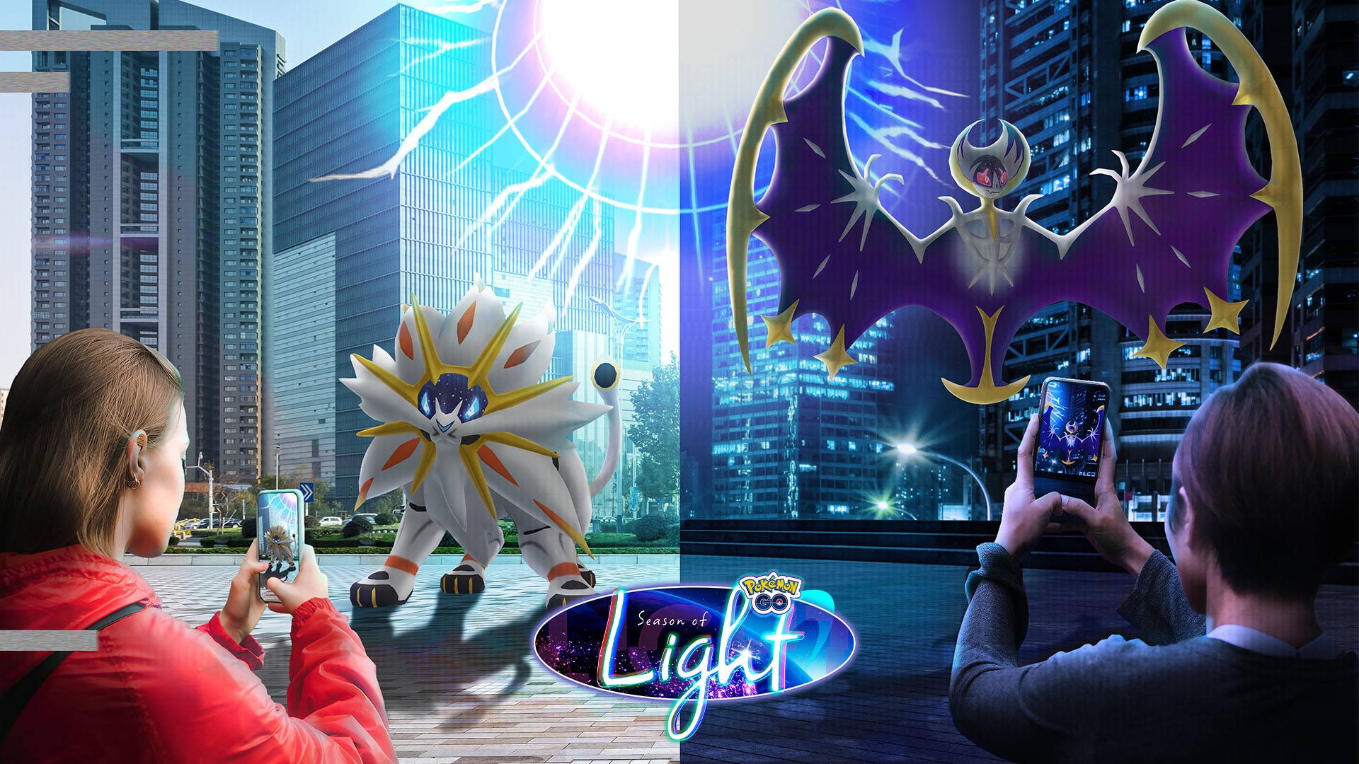 Solgaleo vs Lunala Astral Battle 😂 pokemon go. 