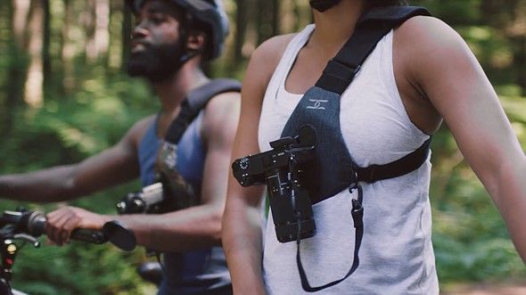 Look Mum No Hands Skout Is A Hands Free Camera Carrying Solution 