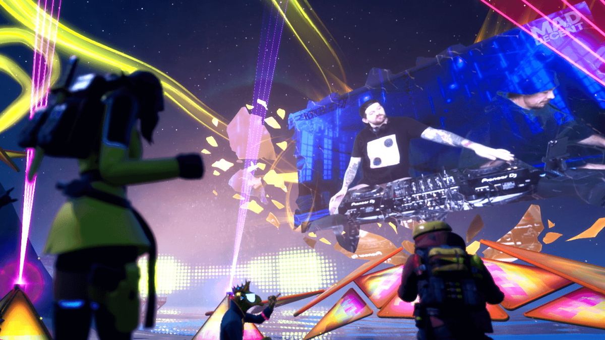 Fortnite Party Royale Premiere Event This Weekend Has Live Music From Steve Aoki And Deadmau5 Gamesradar