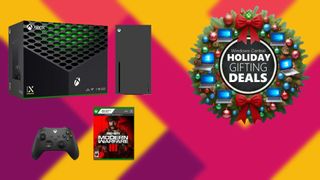 Image of Xbox Series X Bundle and WC deals wreath