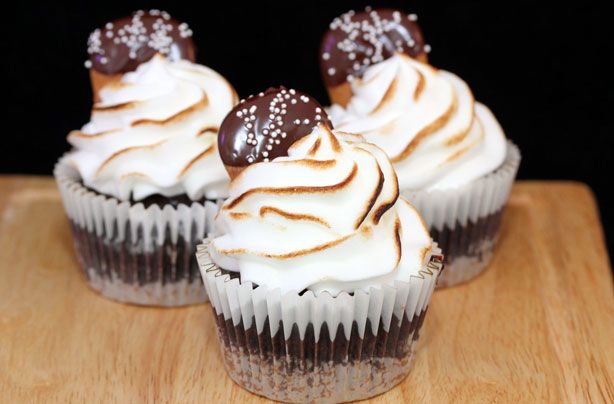 S&#039;mores cupcakes