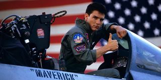 Tom Cruise as Pete Mitchell in Top Gun