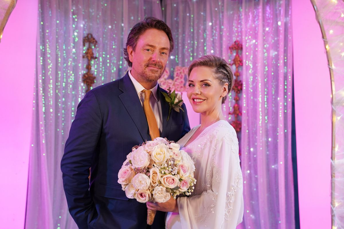 Dave Chen-Williams and Cindy Cunningham are ready to tie the knot in Hollyoaks spoilers