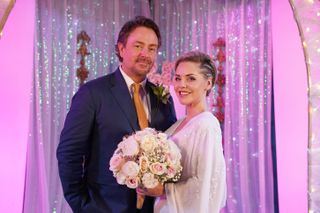 Dave Chen-Williams and Cindy Cunningham are ready to tie the knot in Hollyoaks spoilers