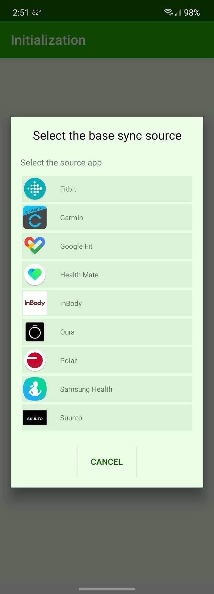 mobvoi sync google fit