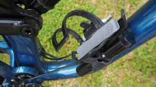 Crankbrothers BC18 SOS Bottle Cage Tool Kit fitted to a bike