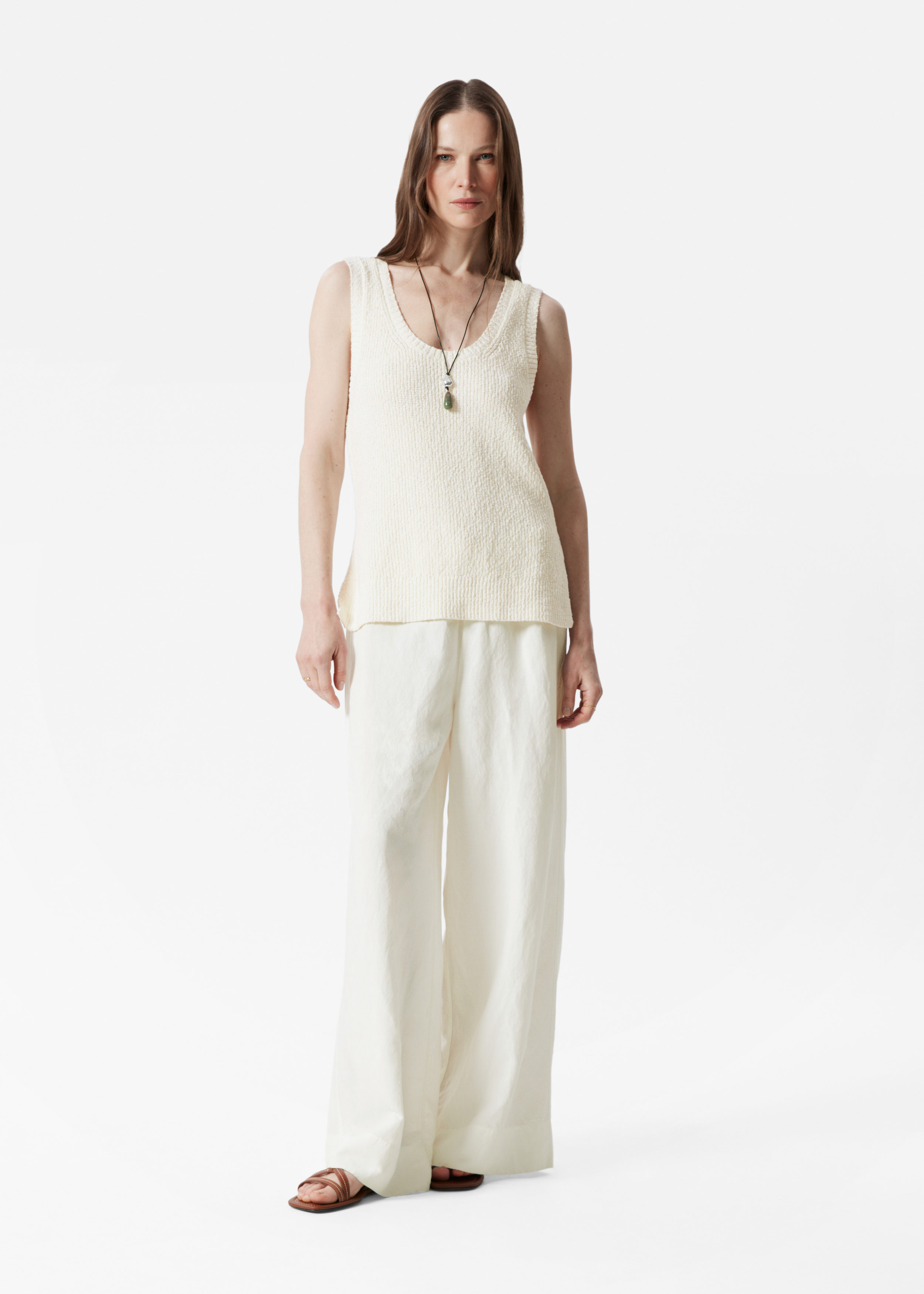 Relaxed Drawstring Trousers