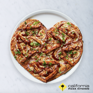 CPK heart pizza