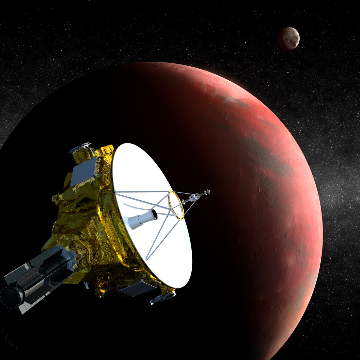 Artist&#039;s Concept of New Horizons